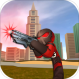 在奔跑火柴蜘蛛侠英雄无限武器版